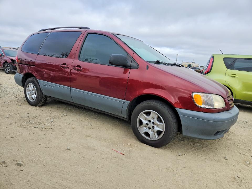 Photo 4 from auction – 2002 TOYOTA SIENNA with VIN 4T3ZF13C12U488519