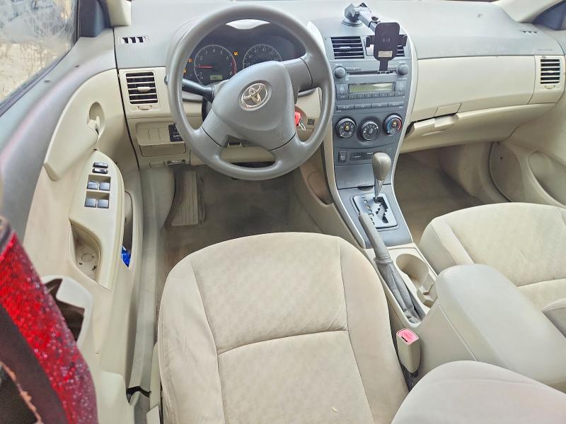 Photo 8 from auction – 2009 TOYOTA COROLLA with VIN JTDBL40E599094758