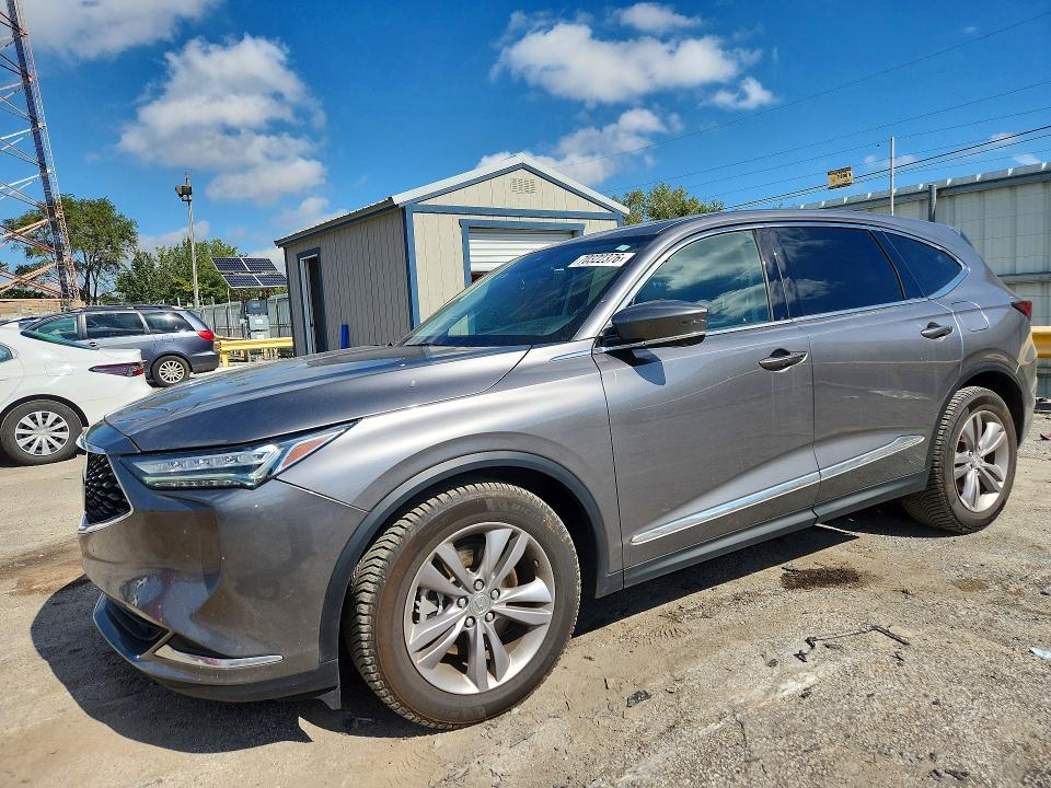 ACURA MDX 2022 с VIN 5J8YE1H36NL003856 - Снимка от търг