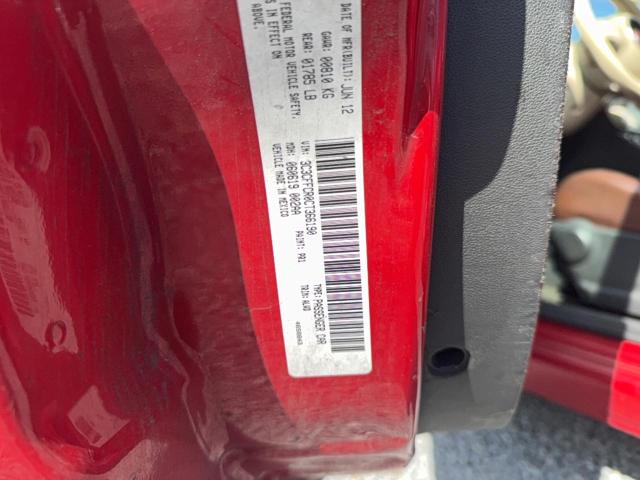 Photo 10 from auction – 2012 FIAT 500 with VIN 3C3CFFCR0CT366190