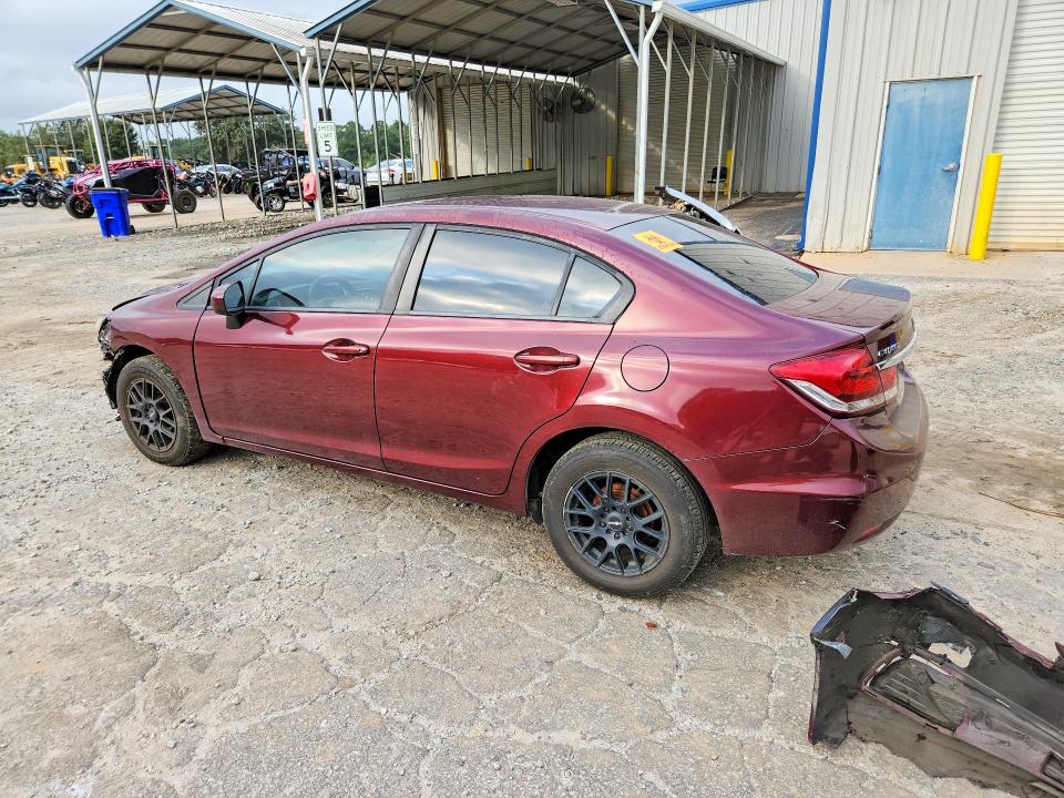 Photo 2 from auction – 2015 HONDA CIVIC with VIN 19XFB2F56FE276492