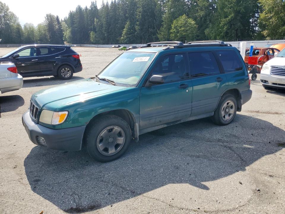SUBARU FORESTER 2001 with VIN JF1SF635X1H750659 - Photo from auction