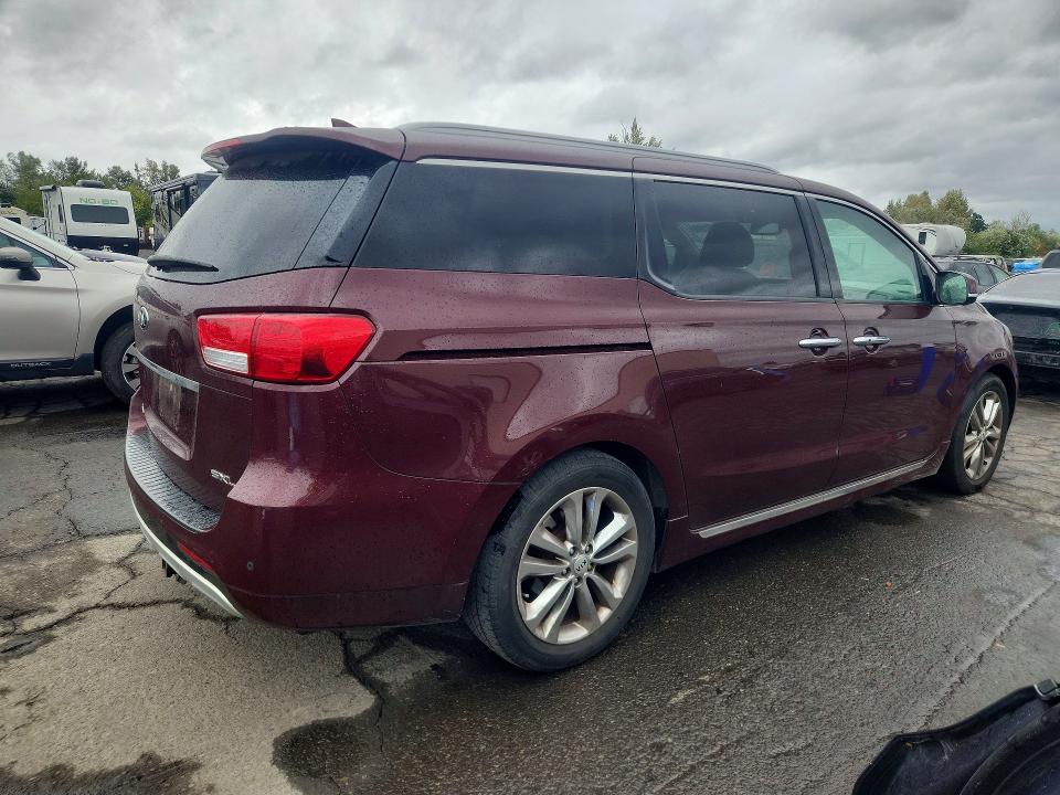 Photo 3 from auction – 2016 KIA SEDONA with VIN KNDME5C14G6117284