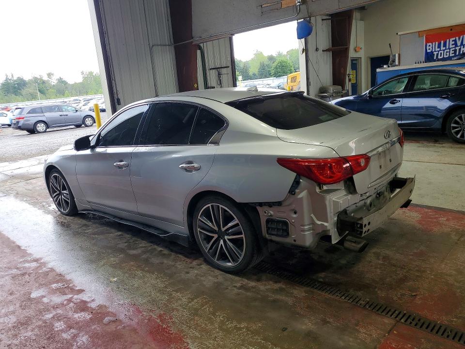 Photo 2 from auction – 2014 INFINITI Q50 with VIN JN1BV7AR9EM697476