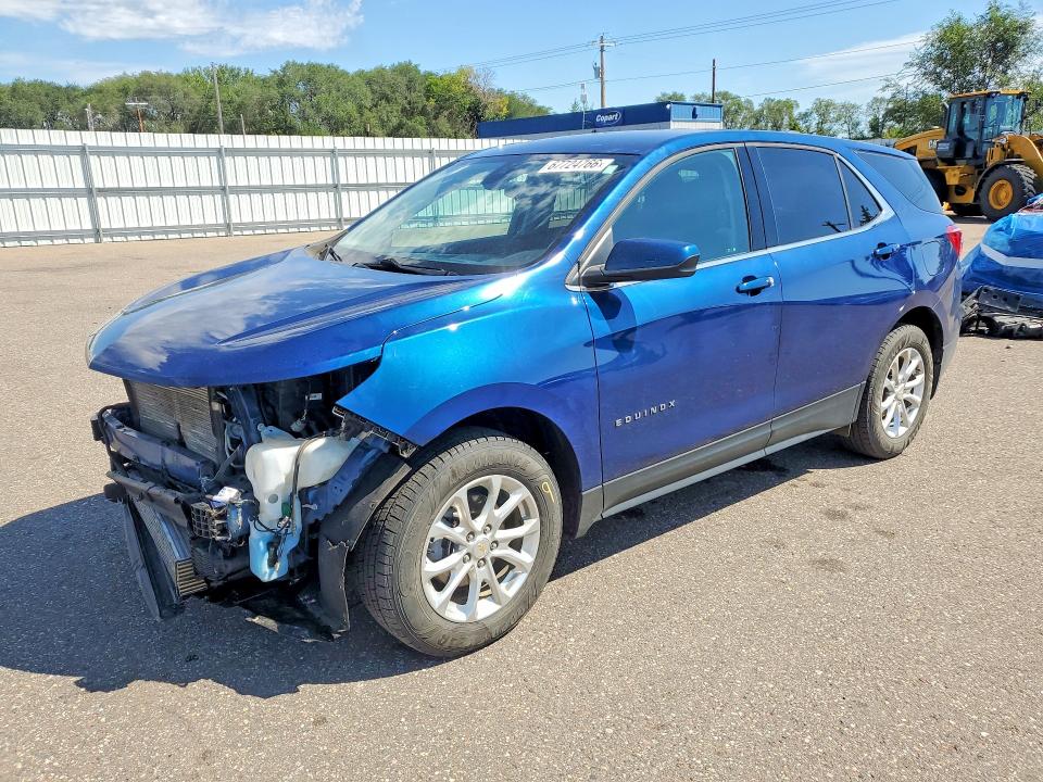 CHEVROLET EQUINOX 2020 with VIN 2GNAXUEV6L6187002 - Photo from auction