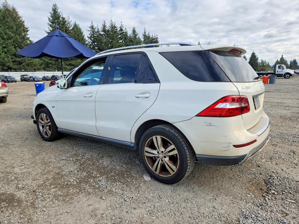 Photo 2 from auction – 2012 MERCEDES-BENZ ML with VIN 4JGDA5HB3CA031612