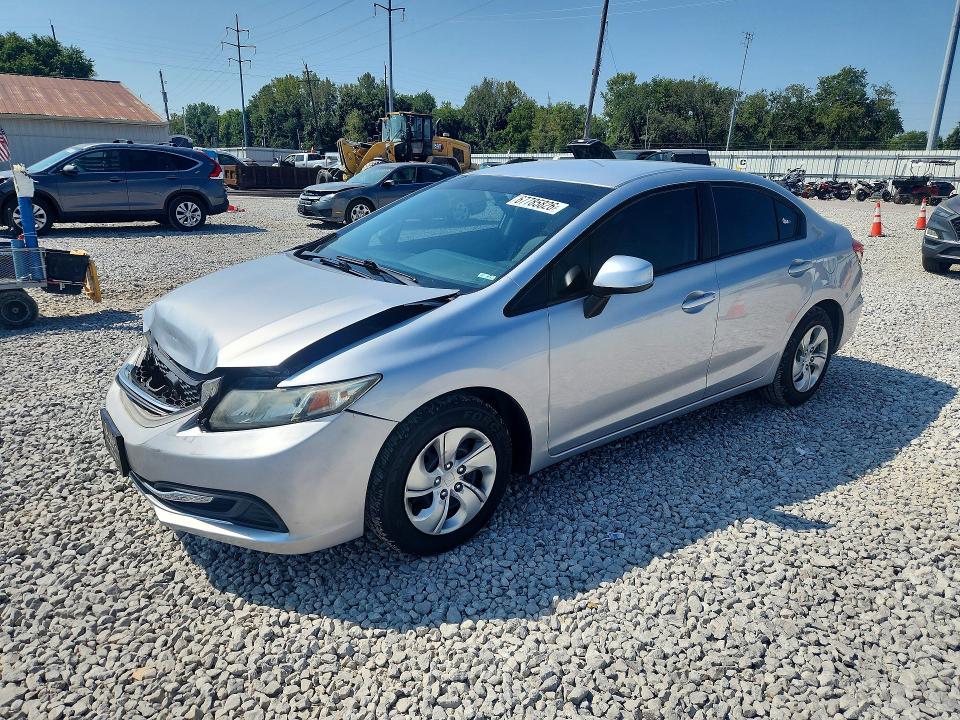 HONDA CIVIC 2013 with VIN 19XFB2F53DE024664 - Photo from auction