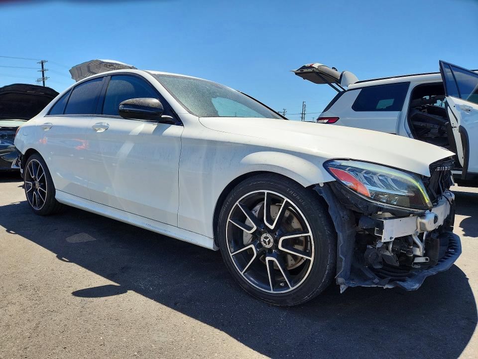 Снимка 4 от търг – 2020 MERCEDES-BENZ C с VIN WDDWF8DB0LR544796