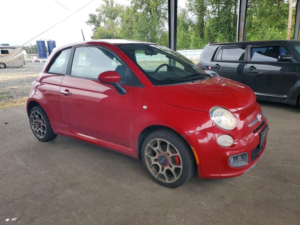 Photo 4 from auction – 2012 FIAT 500 with VIN 3C3CFFBR5CT287888
