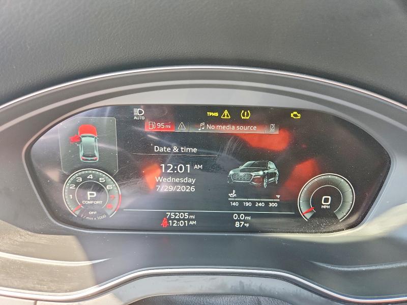 Photo 9 from auction – 2022 AUDI Q5 with VIN WA1EAAFYXN2013429