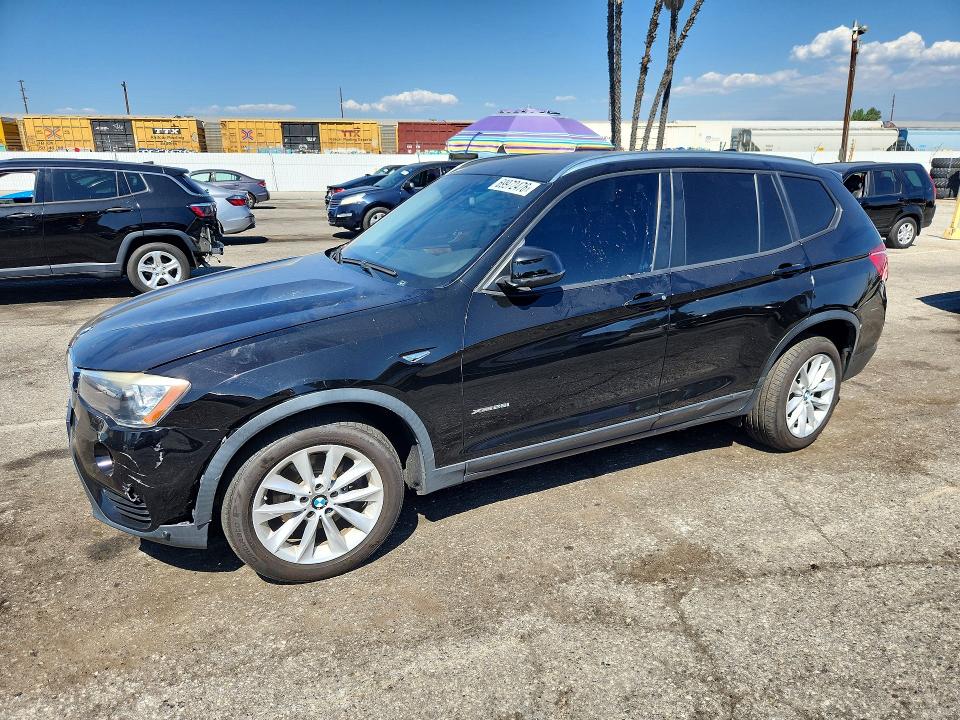 BMW X3 2016 с VIN 5UXWX9C54G0D75211 - Снимка от търг