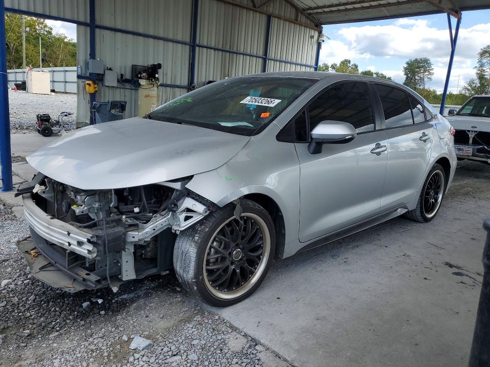 TOYOTA COROLLA 2021 with VIN JTDS4MCE2MJ055741 - Photo from auction