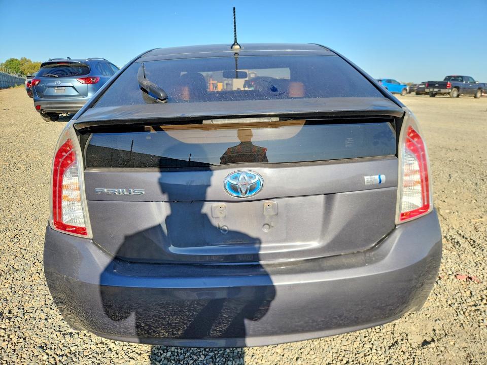 Photo 6 from auction – 2012 TOYOTA PRIUS with VIN JTDKN3DUXC1609247