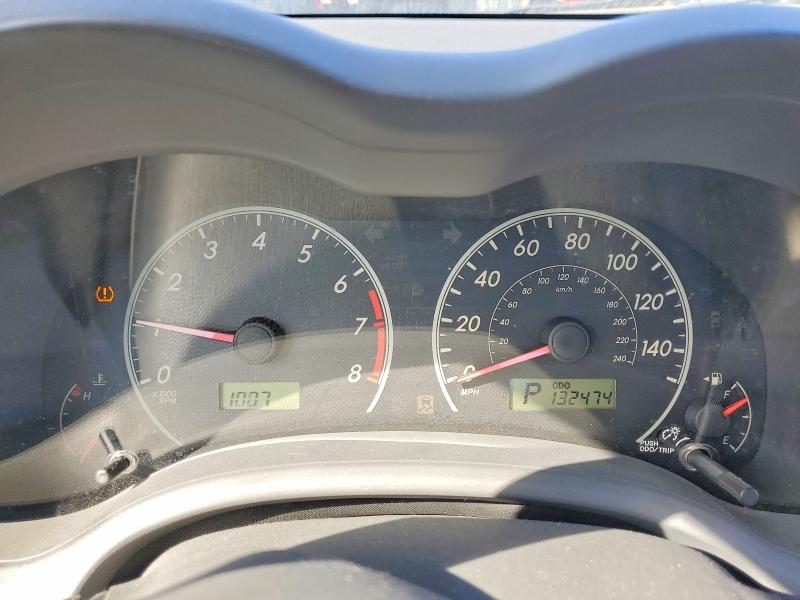Photo 9 from auction – 2009 TOYOTA COROLLA with VIN JTDBL40E599047827