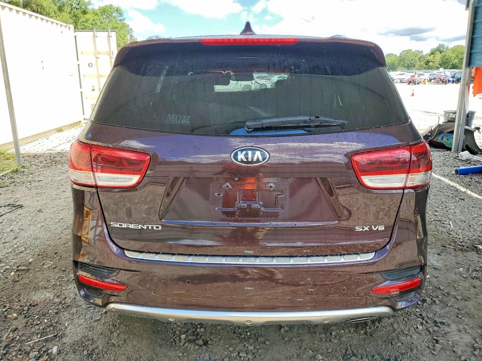 Photo 6 from auction – 2016 KIA SORENTO with VIN 5XYPK4A5XGG078221