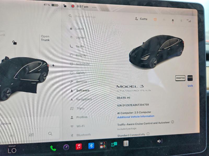 Zdjęcie 9 z aukcji – 2019 TESLA MODEL 3 z VIN 5YJ3E1EA8KF394759