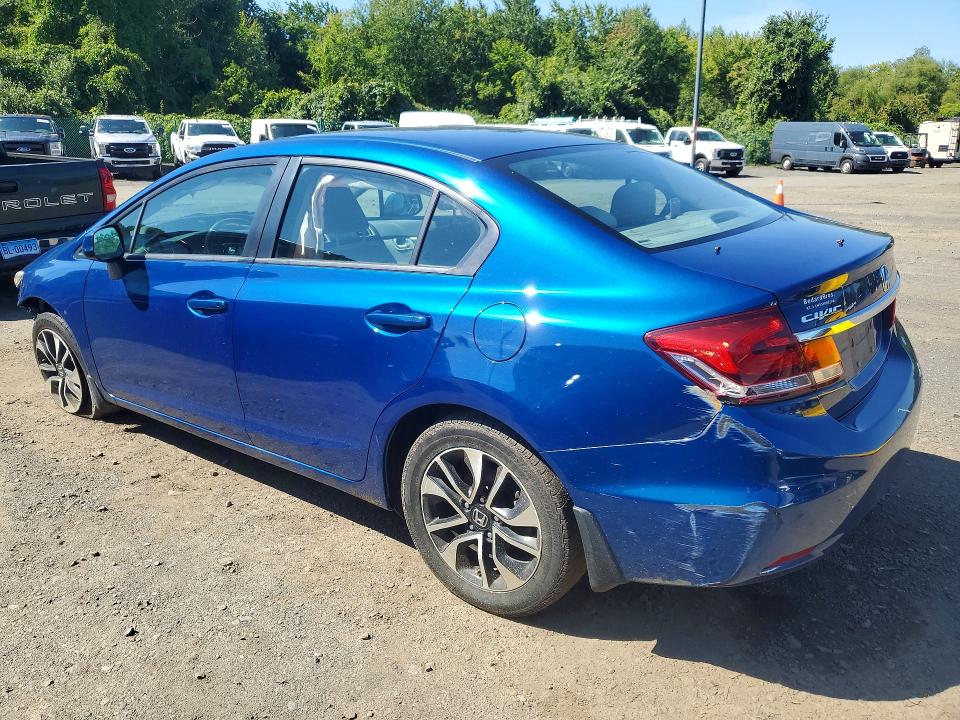 Photo 2 from auction – 2013 HONDA CIVIC with VIN 19XFB2F82DE287531