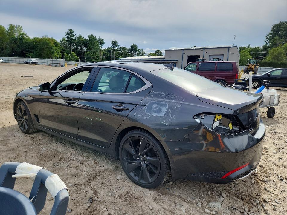 Photo 2 from auction – 2023 GENESIS G70 with VIN KMTG34TA4PU120311