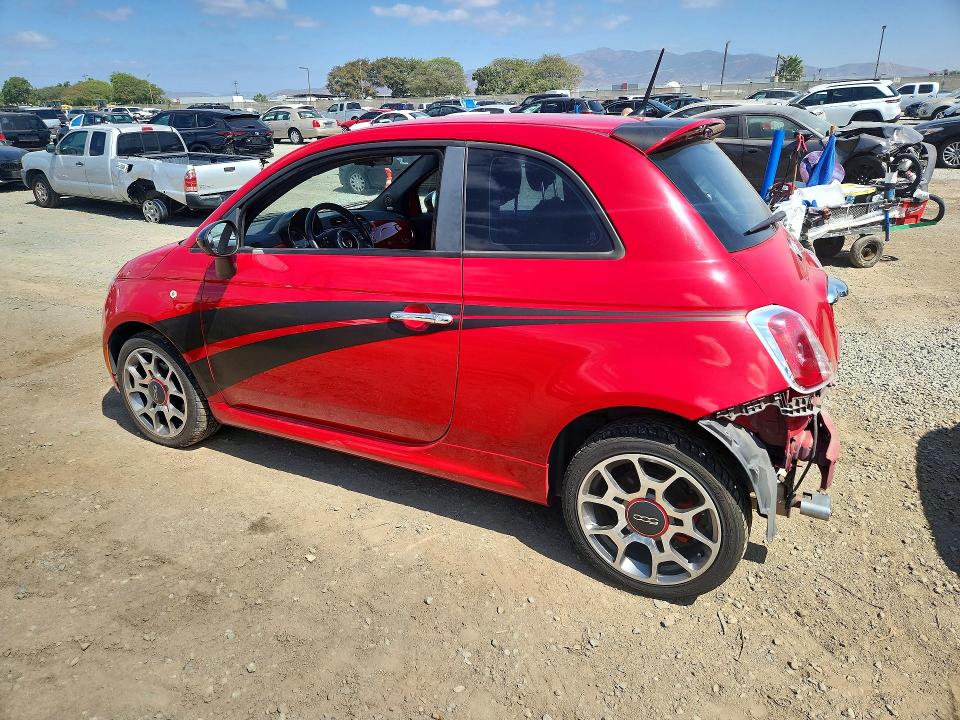 Снимка 2 от търг – 2012 FIAT 500 с VIN 3C3CFFBR0CT381774