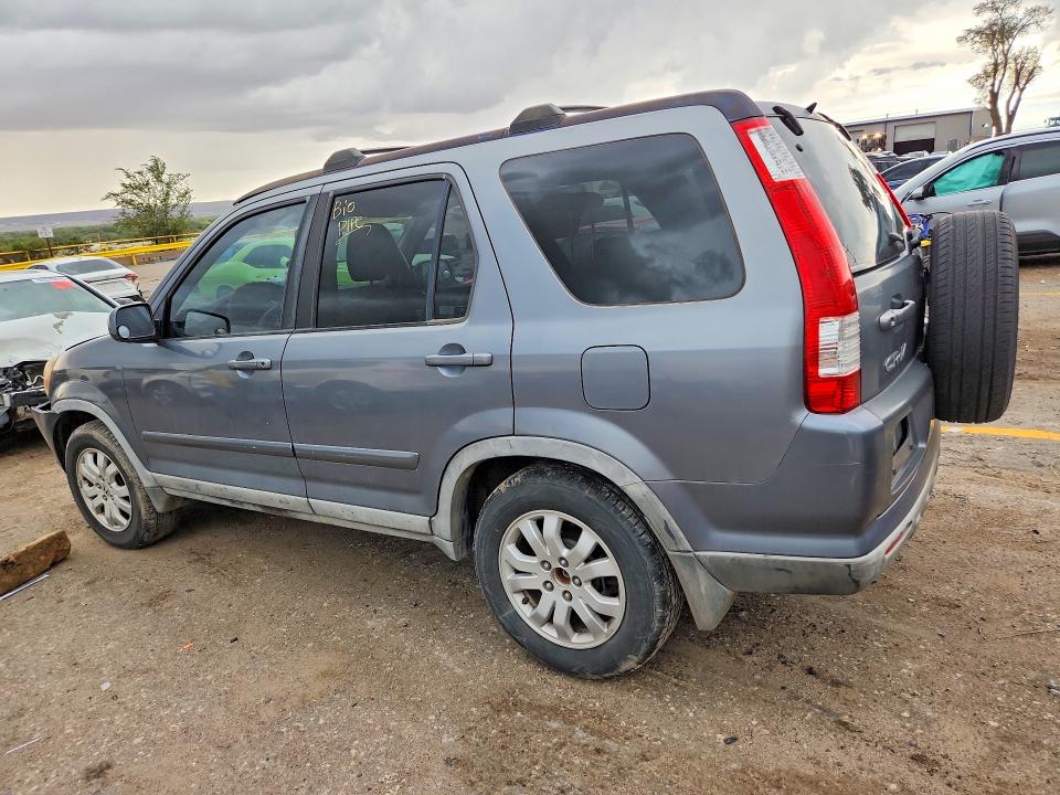 Photo 2 from auction – 2006 HONDA CR-V with VIN JHLRD78976C026063