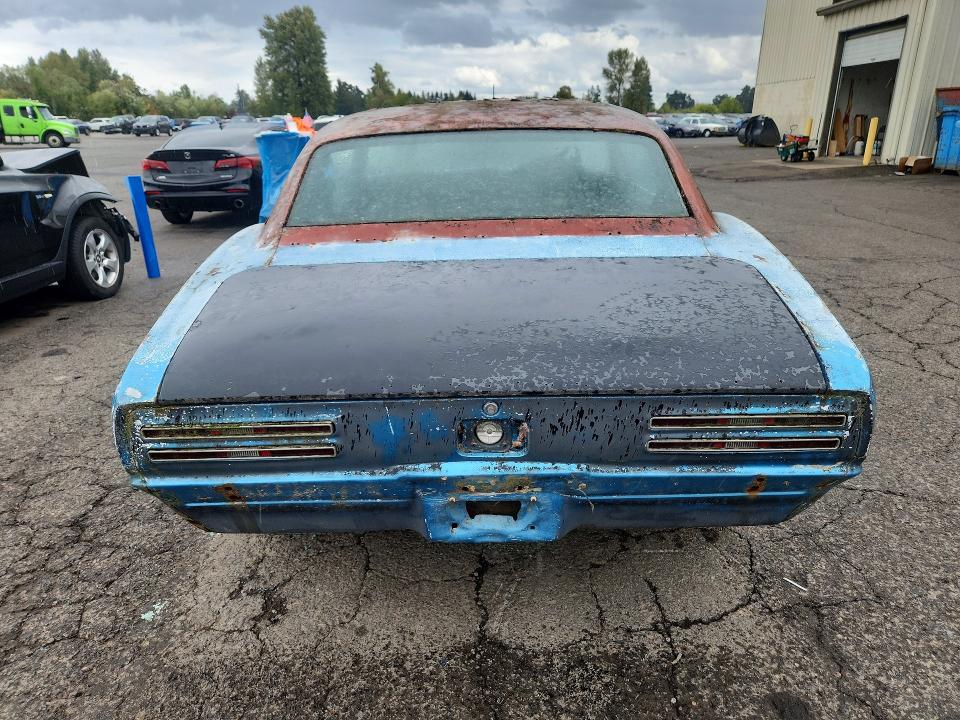 Foto 6 de la subasta – 1967 PONTIAC FIREBIRD con VIN 223377U108487