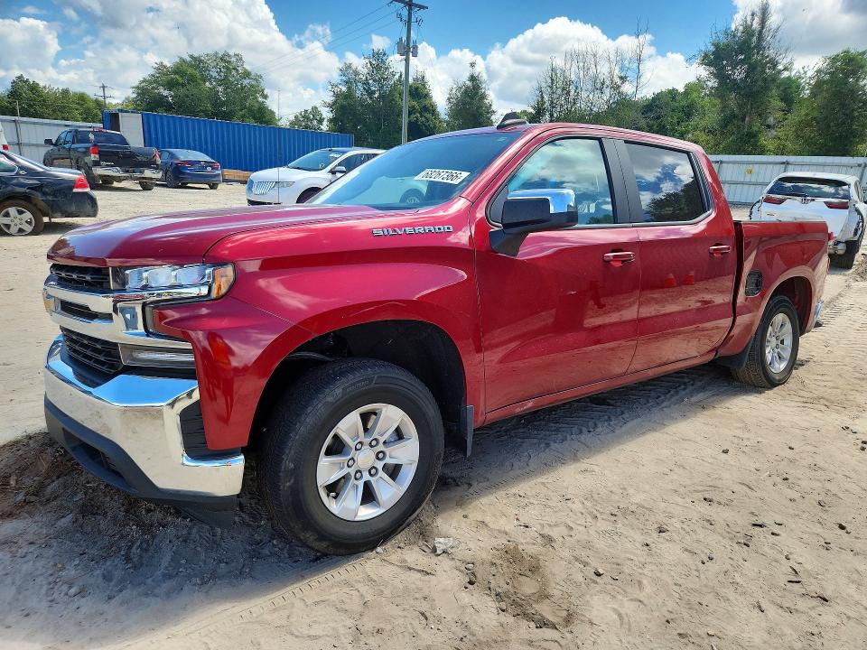 Photo 1 from auction – 2020 CHEVROLET SILVERADO with VIN 1GCPWCED5LZ239098