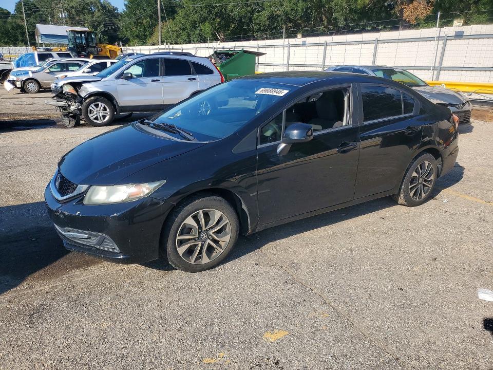 Снимка 1 от търг – 2013 HONDA CIVIC с VIN 19XFB2F82DE033401
