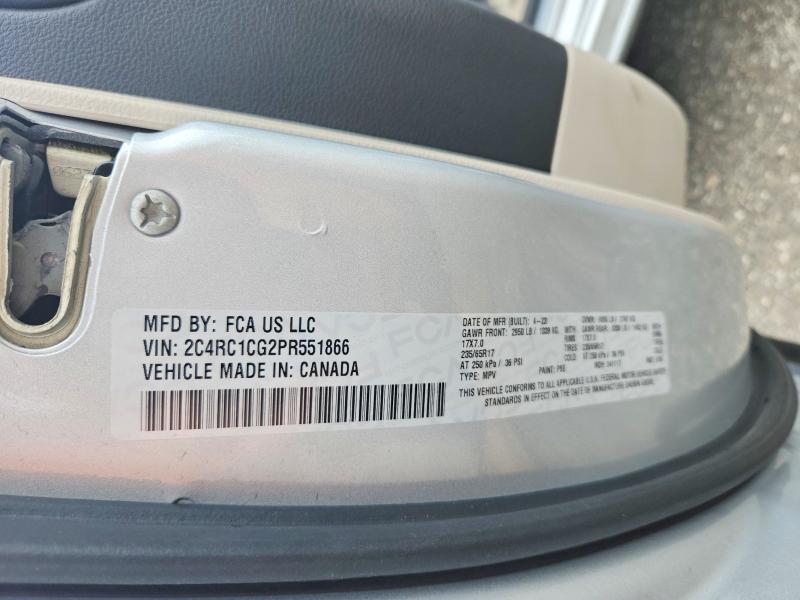 Photo 14 from auction – 2023 CHRYSLER VOYAGER with VIN 2C4RC1CG2PR551866