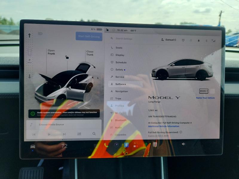 Foto 9 de la subasta – 2026 TESLA MODEL Y con VIN 7SAYGDED7TF646243
