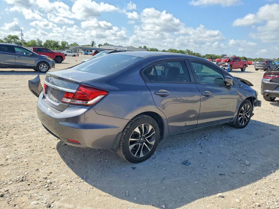 Снимка 3 от търг – 2015 HONDA CIVIC с VIN 19XFB2F83FE034110