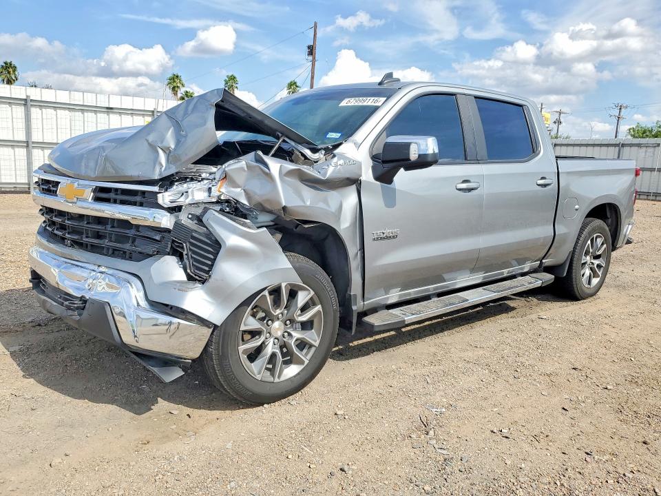 Снимка 1 от търг – 2024 CHEVROLET SILVERADO с VIN 3GCPACED7RG349111
