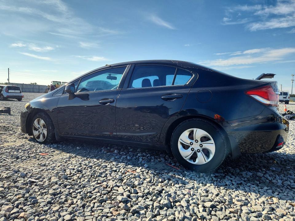Photo 2 from auction – 2013 HONDA CIVIC with VIN 19XFB2F55DE260703
