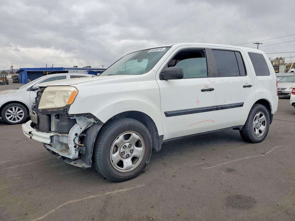 HONDA PILOT 2014 with VIN 5FNYF4H21EB022158 - Photo from auction
