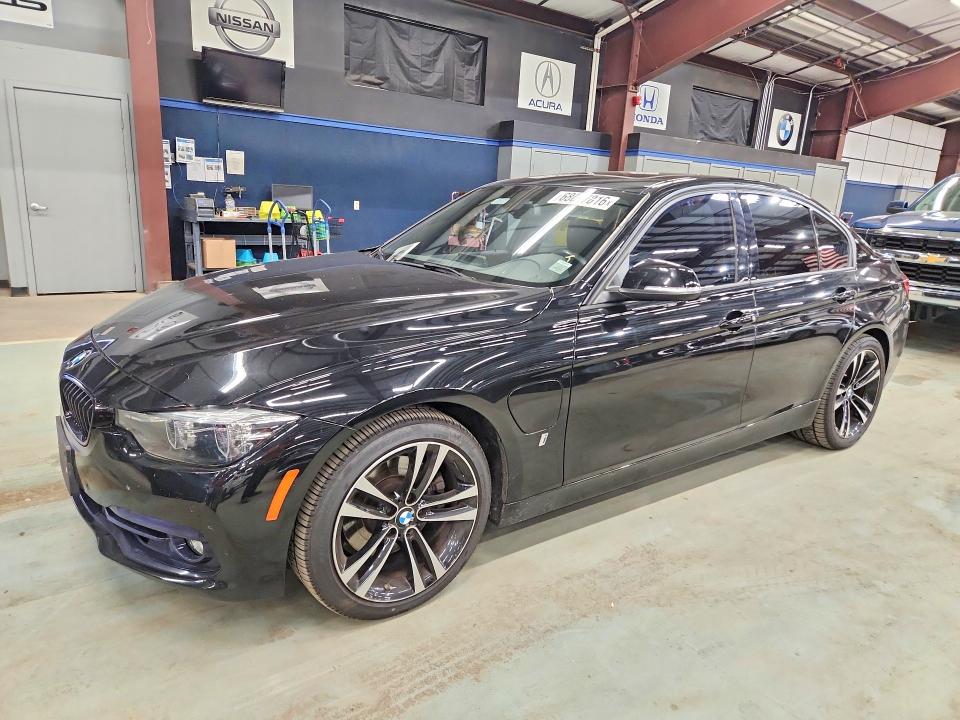 BMW 330E 2018 with VIN WBA8E1C56JA758760 - Photo from auction