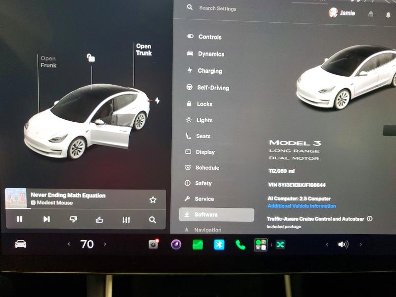 Фото 9 с аукциона – 2018 TESLA MODEL 3 с VIN 5YJ3E1EBXJF108644