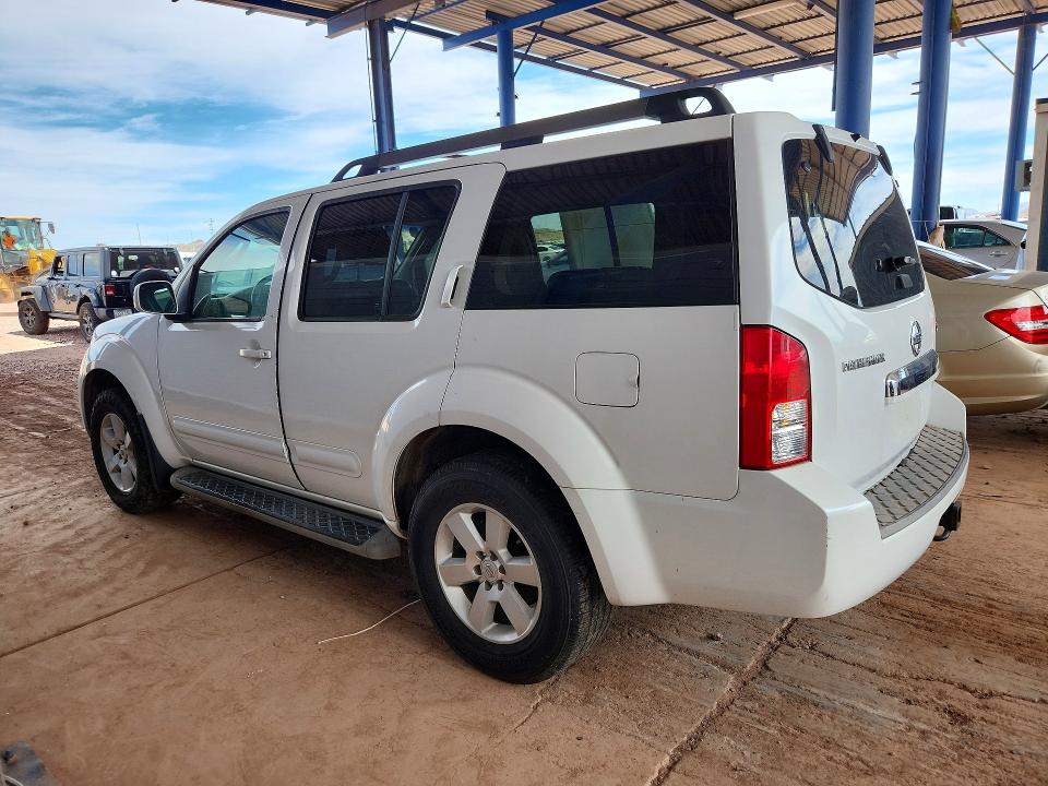 Photo 2 from auction – 2008 NISSAN PATHFINDER with VIN 5N1AR18B48C662157