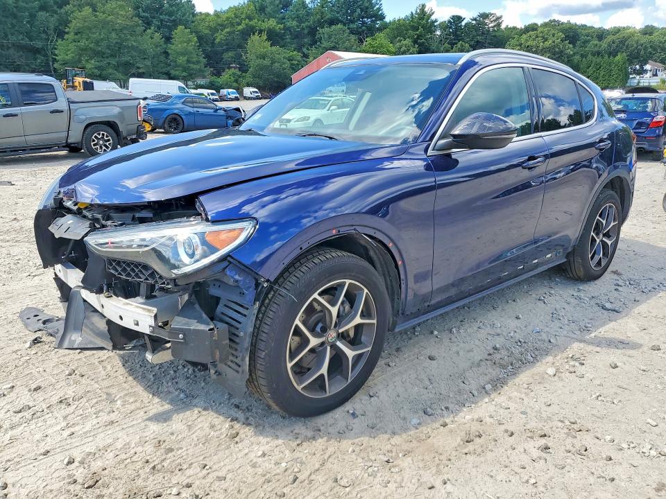 ALFA ROMEO STELVIO 2019 с VIN ZASPAKBN7K7C33438 - Снимка от търг