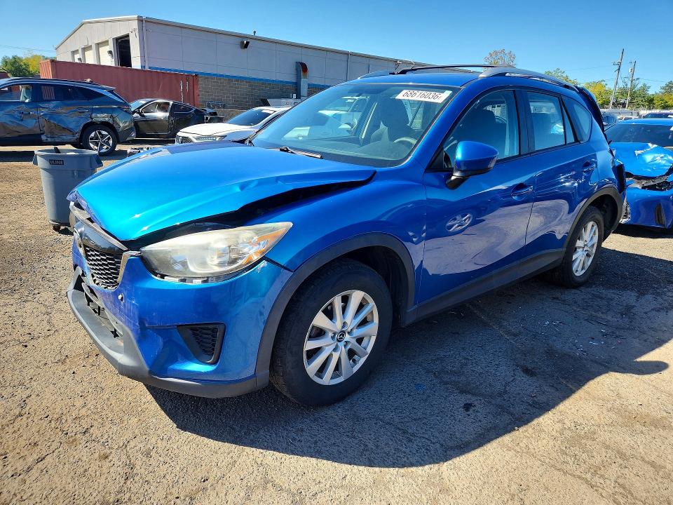 MAZDA CX-5 2014 with VIN JM3KE4BE1E0348835 - Photo from auction