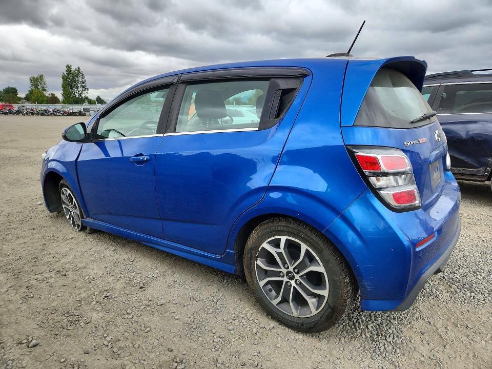 Photo 2 from auction – 2018 CHEVROLET SONIC with VIN 1G1JD6SB2J4124753