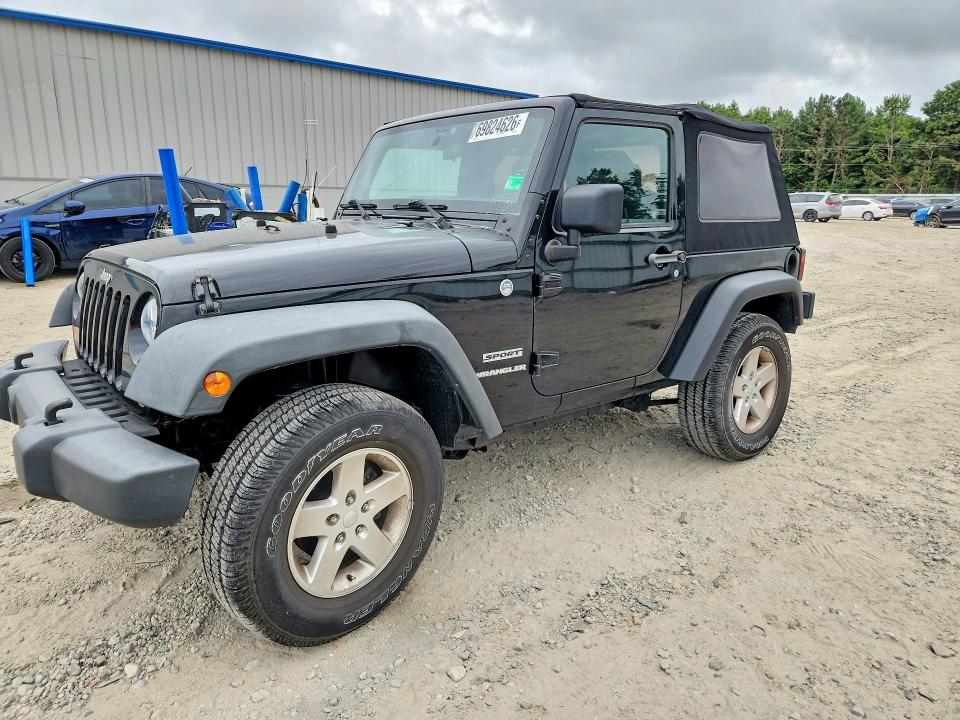 JEEP WRANGLER 2011 with VIN 1J4AA2D10BL579664 - Photo from auction