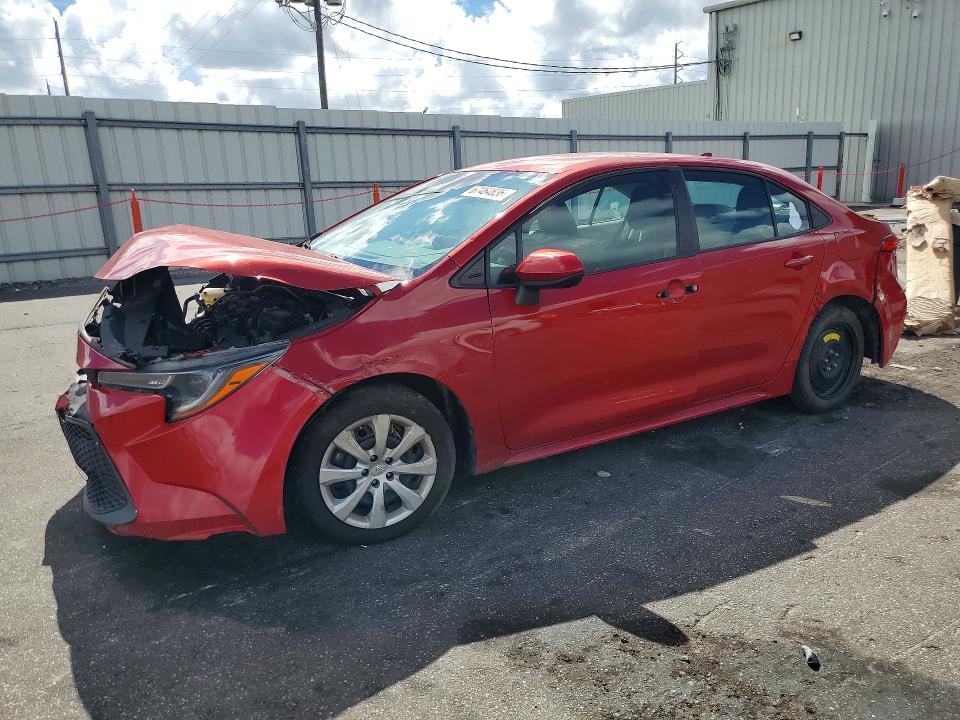 TOYOTA COROLLA 2020 with VIN 5YFEPRAE9LP060417 - Photo from auction