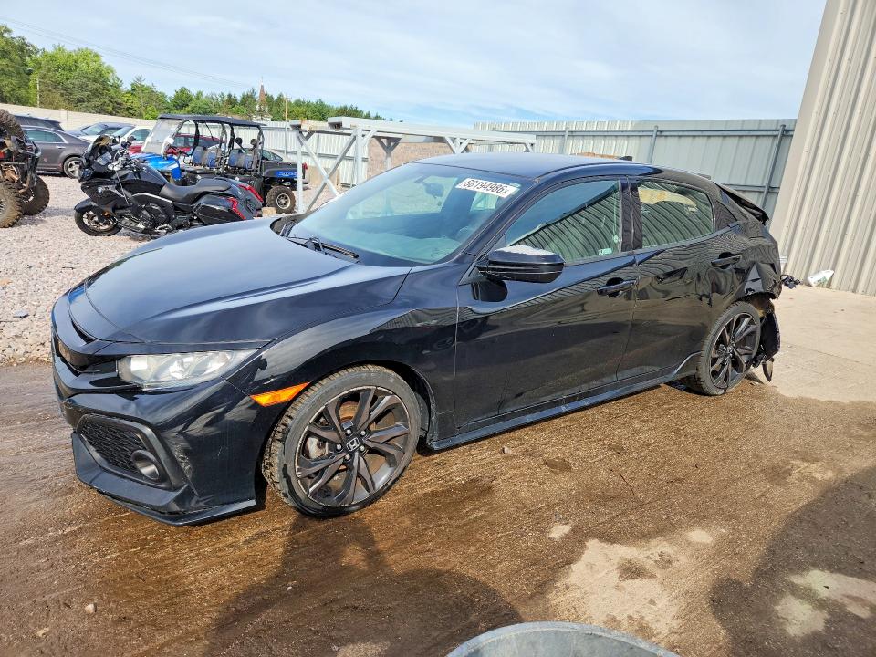 HONDA CIVIC 2018 with VIN SHHFK7H44JU235328 - Photo from auction