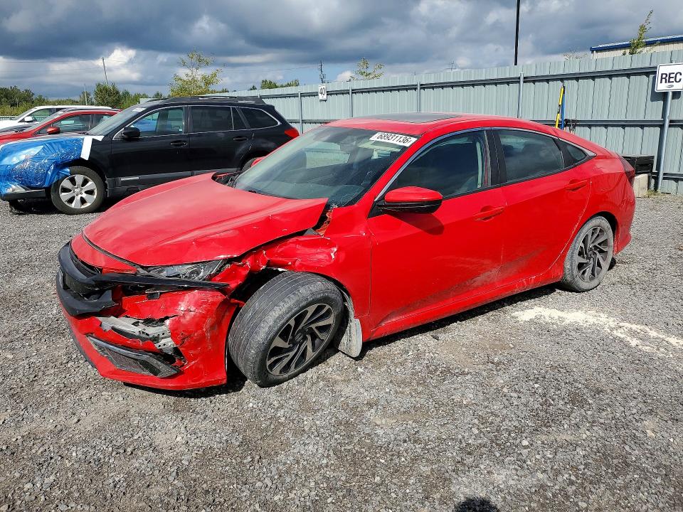 Снимка 1 от търг – 2020 HONDA CIVIC с VIN 2HGFC2F78LH007040
