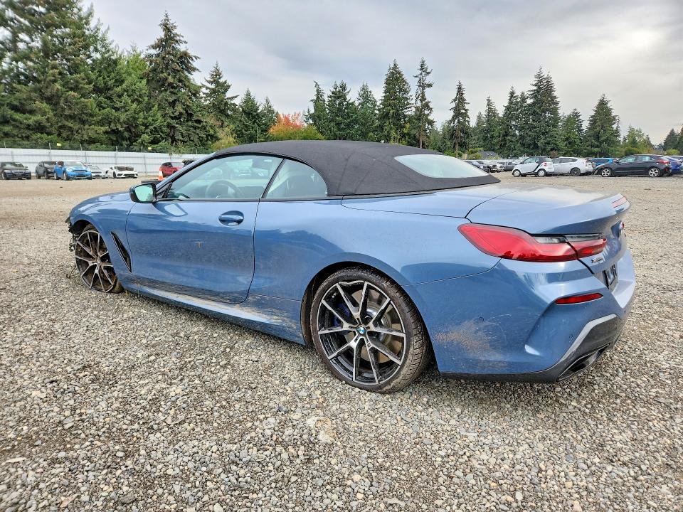 Photo 2 from auction – 2022 BMW M850XI with VIN WBAFY4C05NCH83988