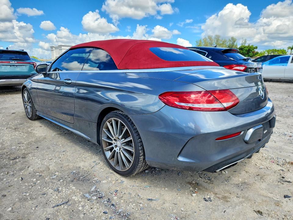 Photo 2 from auction – 2017 MERCEDES-BENZ C with VIN WDDWK4JB1HF443980