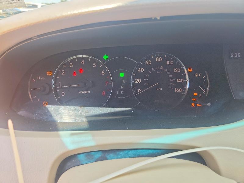 Photo 9 from auction – 2005 TOYOTA AVALON with VIN 4T1BK36B65U052872