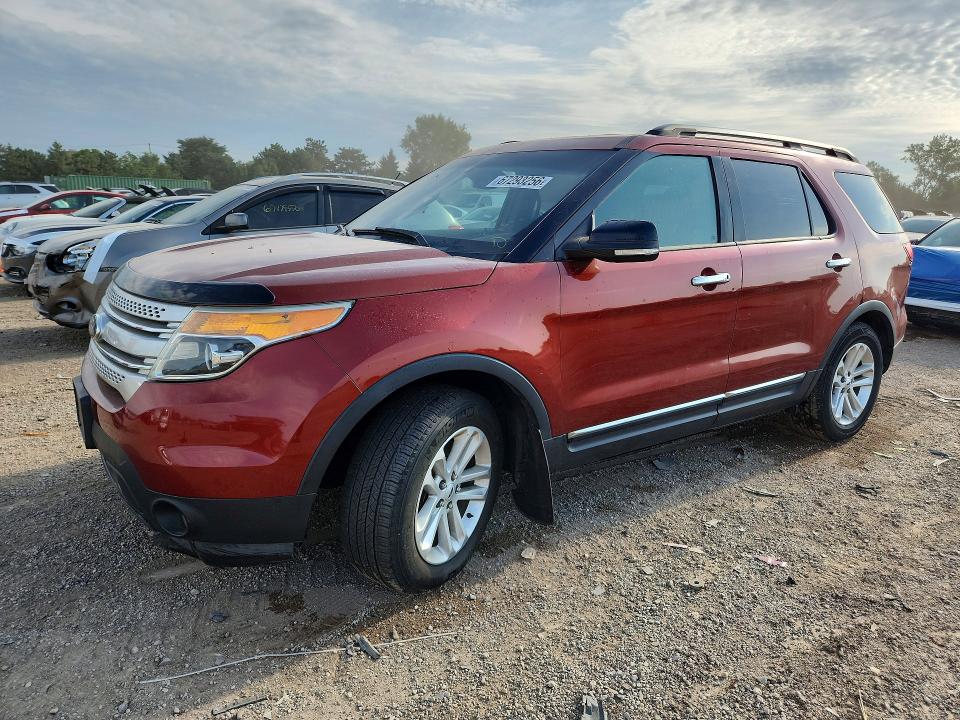 FORD EXPLORER 2014 with VIN 1FM5K8D86EGA45369 - Photo from auction