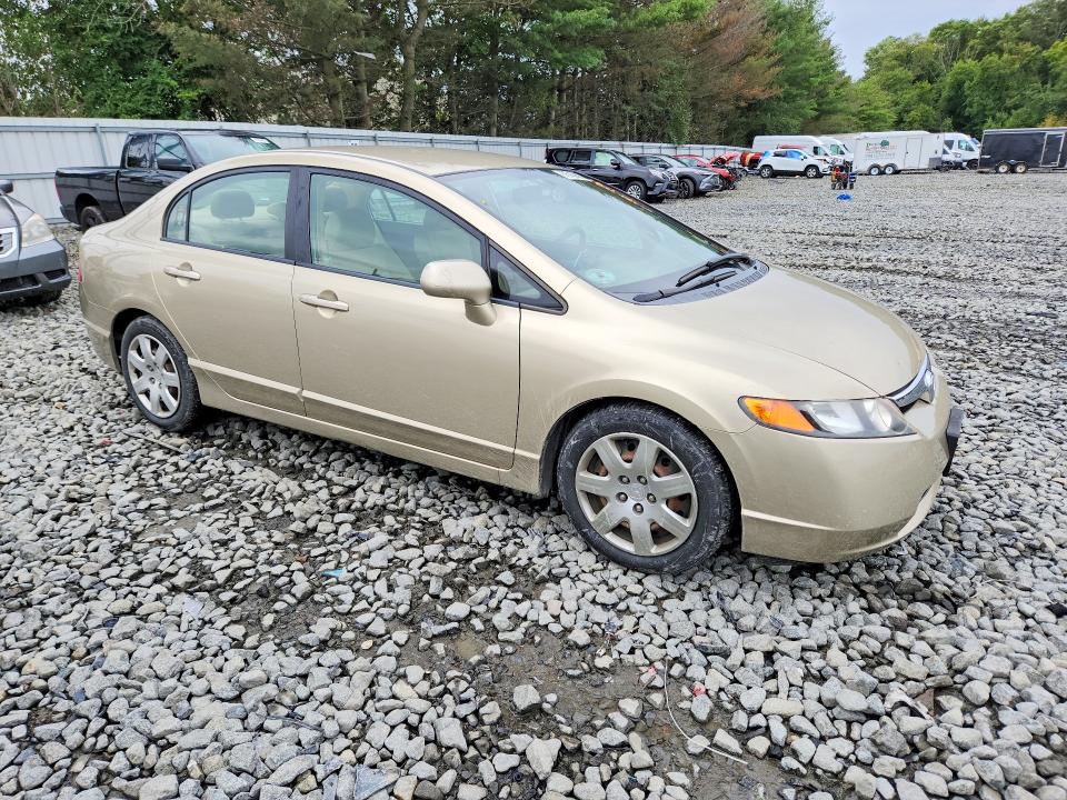 Photo 4 from auction – 2007 HONDA CIVIC with VIN 1HGFA16597L110040