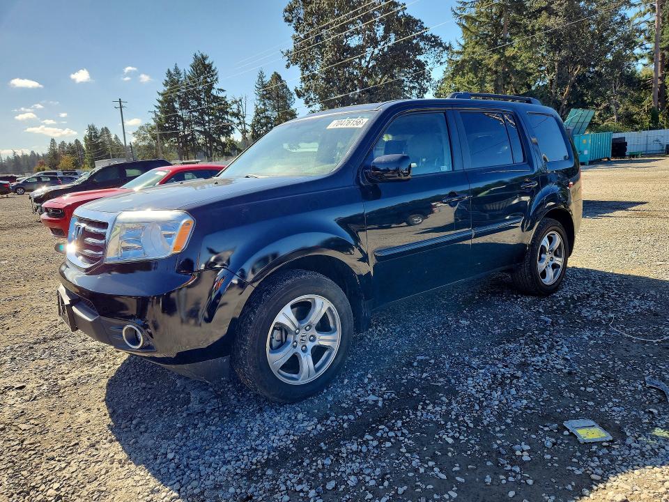 HONDA PILOT 2013 with VIN 5FNYF4H51DB031466 - Photo from auction
