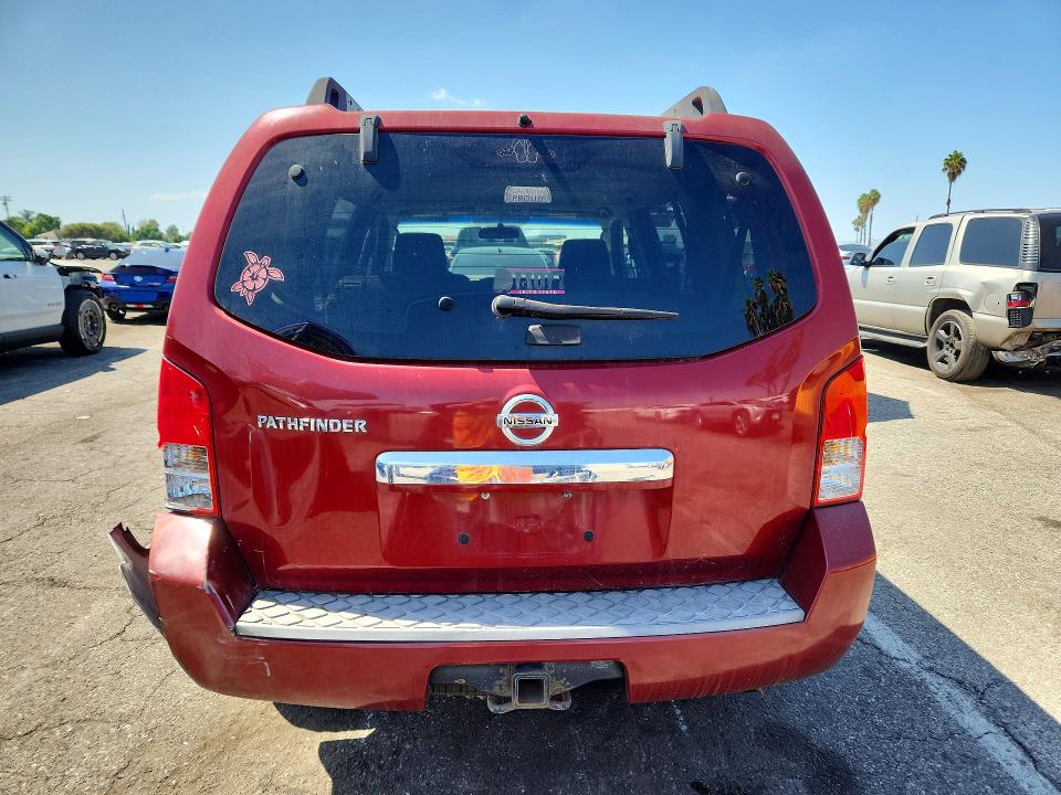 Photo 6 from auction – 2008 NISSAN PATHFINDER with VIN 5N1AR18U18C645642